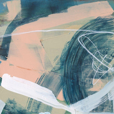 Bubblegum Pop I Black Modern Wood Framed Art Print with Double Matting by Goldberger, Jennifer