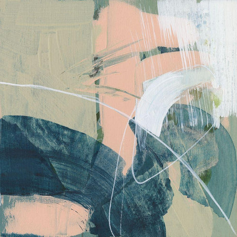 Bubblegum Pop III Gold Ornate Wood Framed Art Print with Double Matting by Goldberger, Jennifer