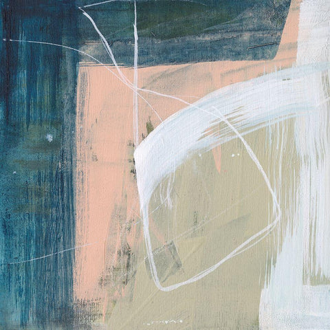 Bubblegum Pop VI White Modern Wood Framed Art Print by Goldberger, Jennifer