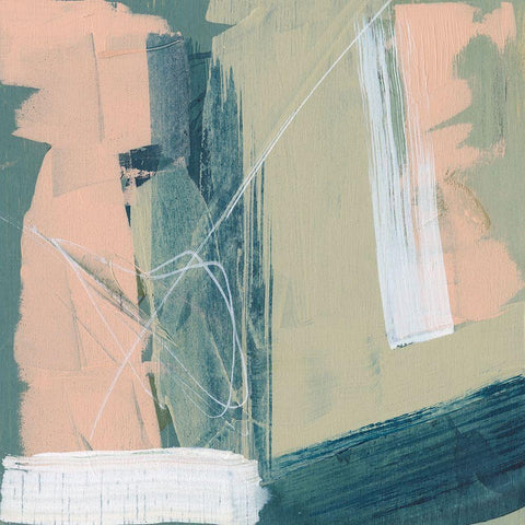 Bubblegum Pop VIII Black Ornate Wood Framed Art Print with Double Matting by Goldberger, Jennifer