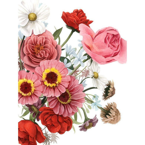 Modern Arrangement I Black Modern Wood Framed Art Print with Double Matting by Popp, Grace