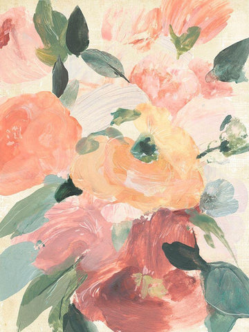 Dreaming of Spring II Black Ornate Wood Framed Art Print with Double Matting by Warren, Annie