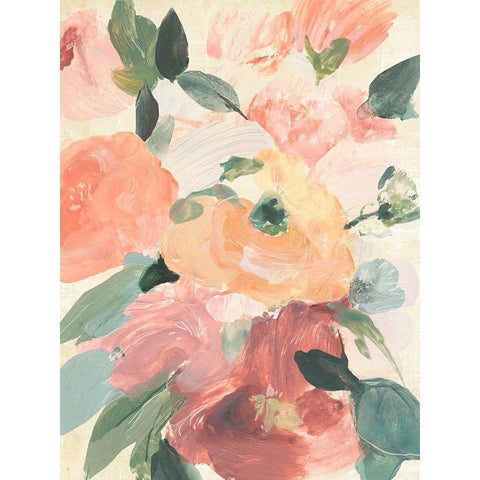 Dreaming of Spring II Black Modern Wood Framed Art Print by Warren, Annie