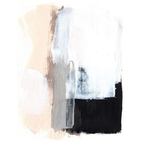 Black Mirror I Black Modern Wood Framed Art Print with Double Matting by Parker, Jennifer Paxton