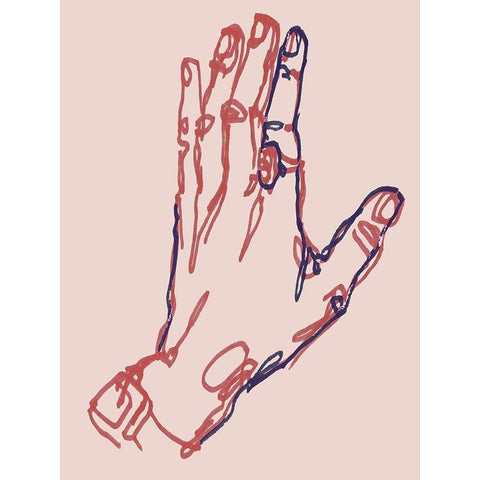 Handy Man II Black Modern Wood Framed Art Print with Double Matting by Parker, Jennifer Paxton