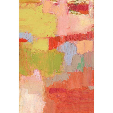 Bright Costa II Black Modern Wood Framed Art Print by Jachimiec, Sue