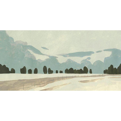 Farmland Study IV Black Modern Wood Framed Art Print by Caroline, Emma