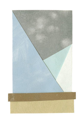Mountain View Collage III Black Ornate Wood Framed Art Print with Double Matting by Caroline, Emma