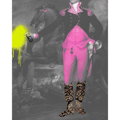 Sassy Master I White Modern Wood Framed Art Print by Goldberger, Jennifer