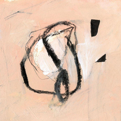 Broken Glass I Black Modern Wood Framed Art Print by Parker, Jennifer Paxton