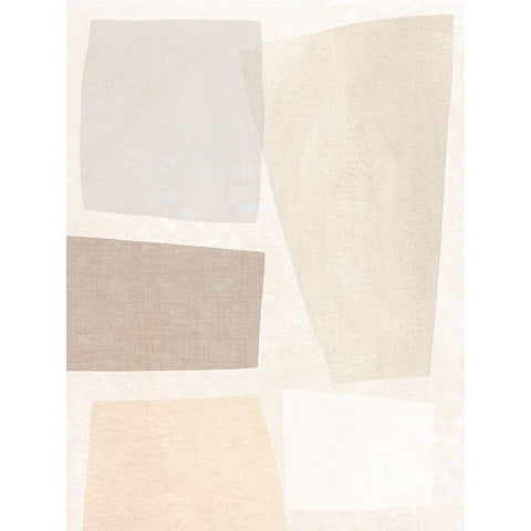 Block Magnetism II Gold Ornate Wood Framed Art Print with Double Matting by Vess, June Erica