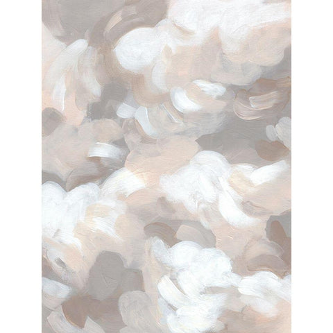 Abstract Cumulus II Gold Ornate Wood Framed Art Print with Double Matting by Vess, June Erica