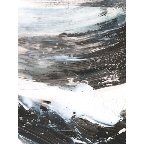 Blizzard Conditions I White Modern Wood Framed Art Print by Harper, Ethan