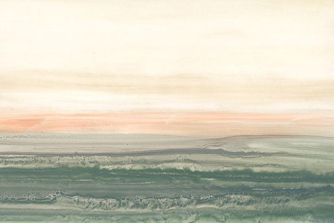 Atlantic Sunrise I Black Ornate Wood Framed Art Print with Double Matting by Harper, Ethan