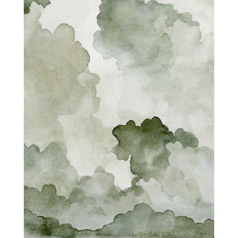 Impending Thunder IV Gold Ornate Wood Framed Art Print with Double Matting by Caroline, Emma