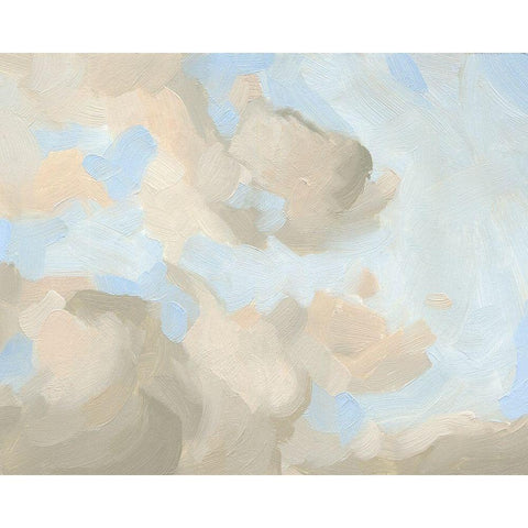 Cloud Coast II White Modern Wood Framed Art Print by Green, Jacob