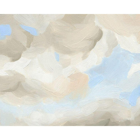 Cloud Coast IV Black Modern Wood Framed Art Print by Green, Jacob