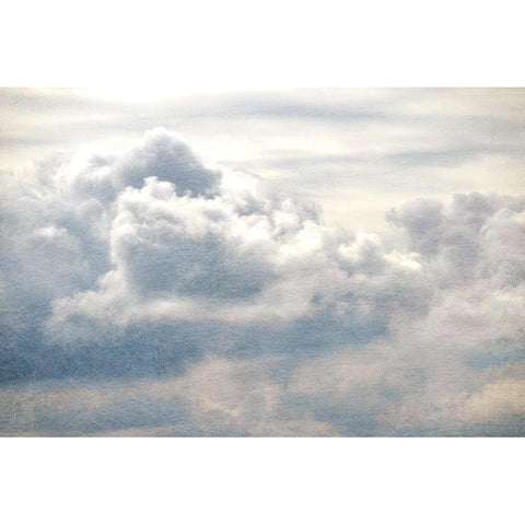 From Above II Black Modern Wood Framed Art Print with Double Matting by Chandler, Sharon