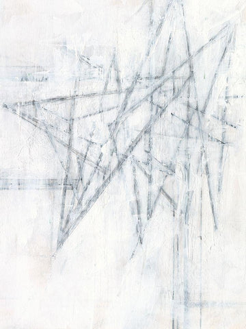 Off the Wall I Black Ornate Wood Framed Art Print with Double Matting by Harper, Ethan