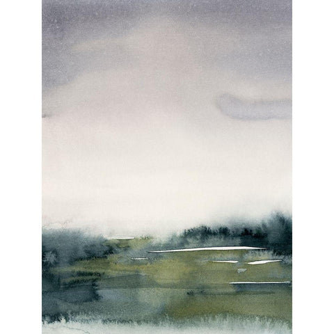 Marshland Dream I White Modern Wood Framed Art Print by Popp, Grace