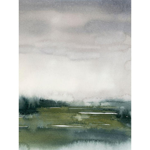 Marshland Dream II White Modern Wood Framed Art Print by Popp, Grace