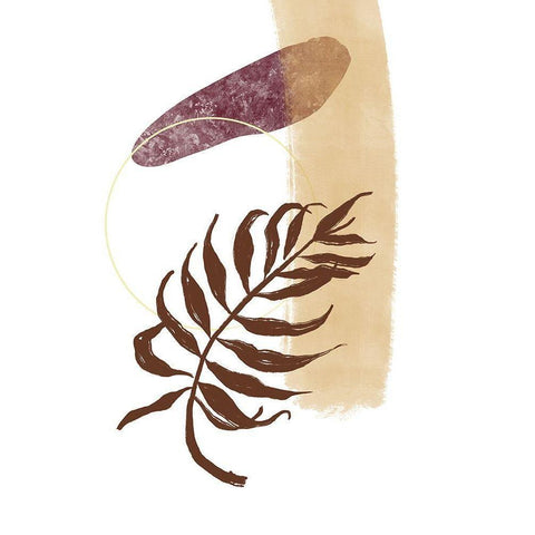 Slow Burn II Black Modern Wood Framed Art Print with Double Matting by Holman, Nicholas