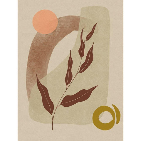 Autumn Soul I Gold Ornate Wood Framed Art Print with Double Matting by Holman, Nicholas