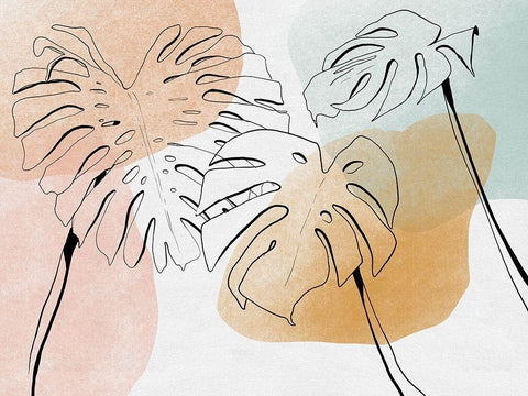 Summer Warmth I White Modern Wood Framed Art Print with Double Matting by Holman, Nicholas