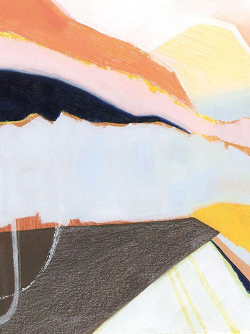 Desert Candy I Black Ornate Wood Framed Art Print with Double Matting by Popp, Grace