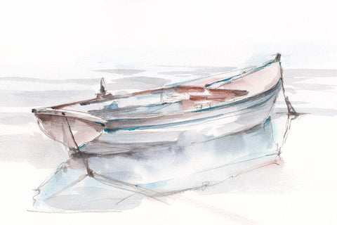 Rolling Fog II Black Ornate Wood Framed Art Print with Double Matting by Harper, Ethan