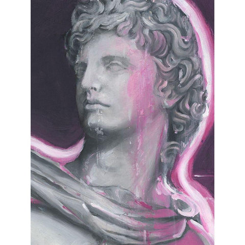 Pop Renaissance II Black Modern Wood Framed Art Print by Harper, Ethan