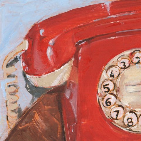 The 70s Called... I Black Modern Wood Framed Art Print with Double Matting by Harper, Ethan