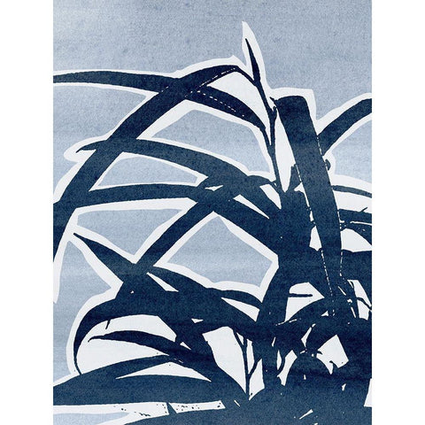 Plant Life II Black Modern Wood Framed Art Print with Double Matting by Warren, Annie