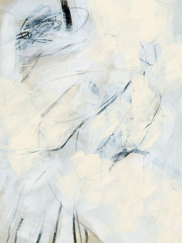 Liminal Space II White Modern Wood Framed Art Print with Double Matting by Vess, June Erica
