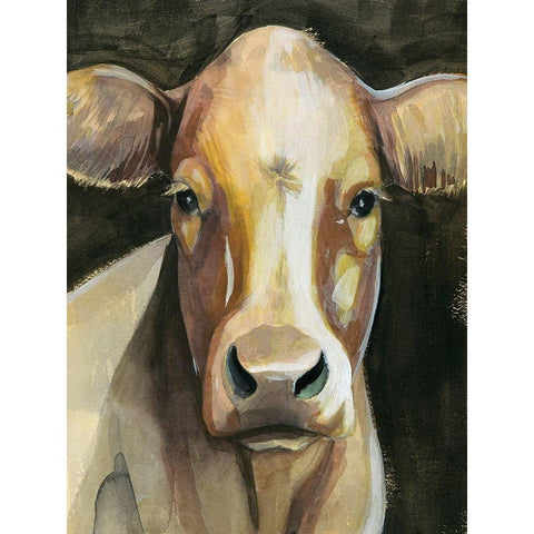 Sweet Eyes II White Modern Wood Framed Art Print by Popp, Grace