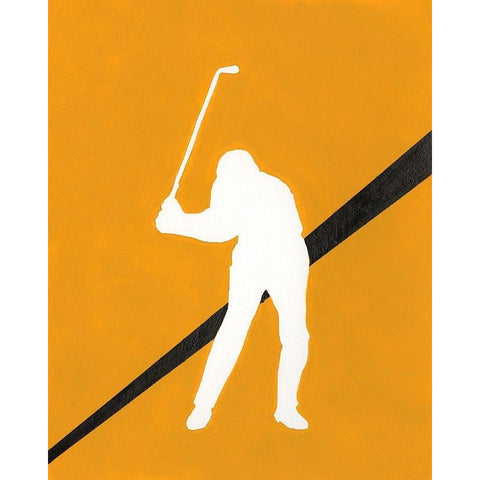 Its All About the Game III Black Modern Wood Framed Art Print by Moore, Regina