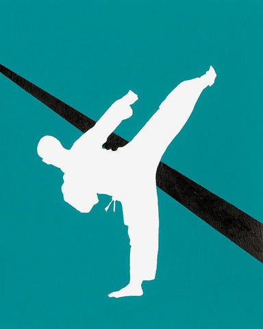 Its All About the Game V White Modern Wood Framed Art Print with Double Matting by Moore, Regina