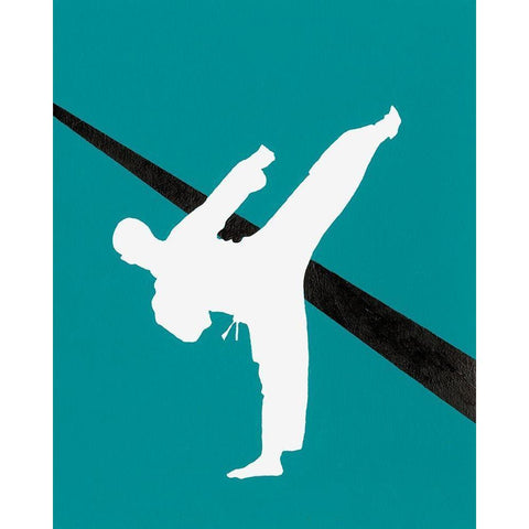 Its All About the Game V Black Modern Wood Framed Art Print with Double Matting by Moore, Regina