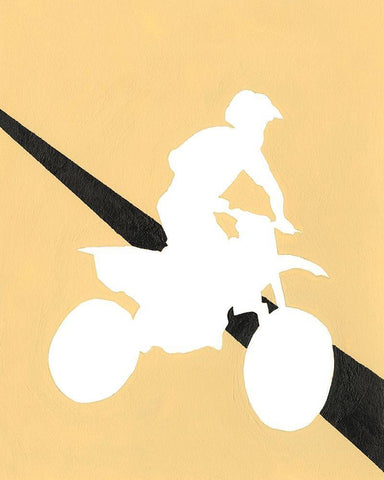 Its All About the Game VII White Modern Wood Framed Art Print with Double Matting by Moore, Regina