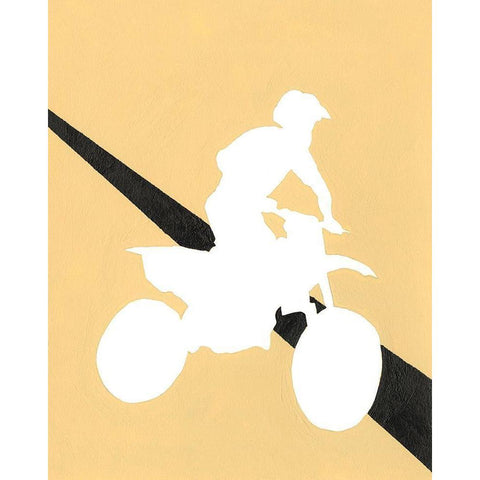 Its All About the Game VII Black Modern Wood Framed Art Print with Double Matting by Moore, Regina