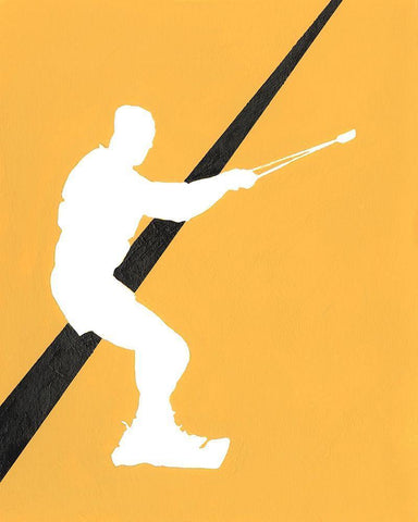 Its All About the Game X White Modern Wood Framed Art Print with Double Matting by Moore, Regina