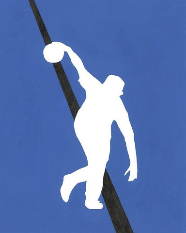 Its All About the Game XI White Modern Wood Framed Art Print with Double Matting by Moore, Regina