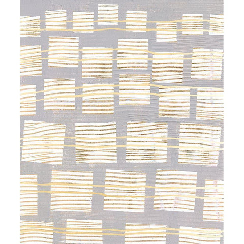 Networks II Black Modern Wood Framed Art Print by Lam, Vanna