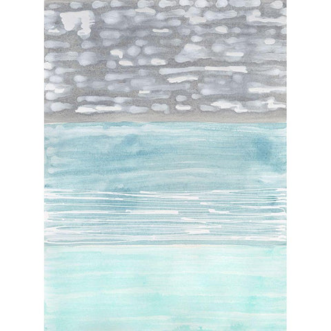 Hydrusphere II Gold Ornate Wood Framed Art Print with Double Matting by Lam, Vanna