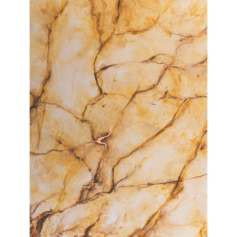 Yellow Marble I White Modern Wood Framed Art Print by Willett, Michael