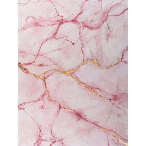 Rose Marble II Black Modern Wood Framed Art Print by Willett, Michael