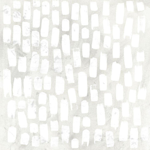 Cobblestone I Black Modern Wood Framed Art Print with Double Matting by Vess, June Erica