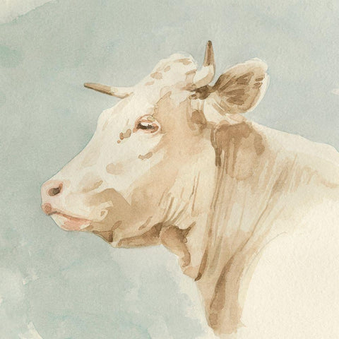 Ferdinand I Black Ornate Wood Framed Art Print with Double Matting by Caroline, Emma