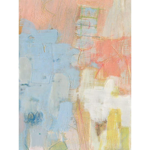 Cully I White Modern Wood Framed Art Print by Jachimiec, Sue