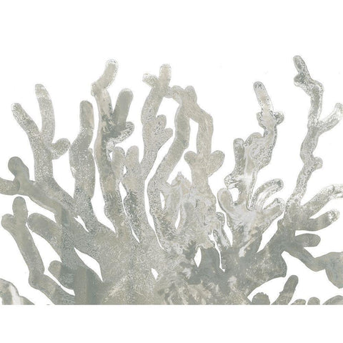 Stone Macro Coral III Black Modern Wood Framed Art Print by Vess, June Erica